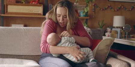 WATCH: Honest ad about breastfeeding struggles airs during Golden Globes