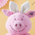 The giant Percy Pig soft toy is back at M&S – and this time, he has an Easter twist