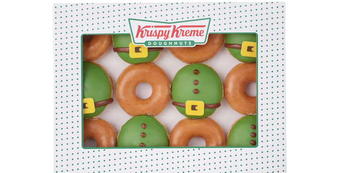 Krispy Kreme’s St Patrick’s Day limited-edition doughnut