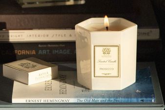 The ultimate gift for your Prosecco loving friend? Behold the prosecco scented candle