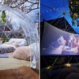We’re dying to try this back garden movie night experience!