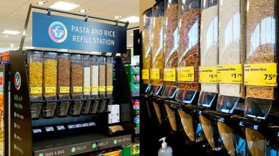Aldi to trial loose pasta and rice to reduce plastic waste in UK
