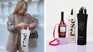 Tote bags for your wine exist and we’re going to need one ASAP!