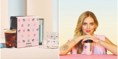 Nespresso launches millennial pink summer collection with influencer Chiara Ferragni