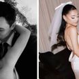 Ariana Grande shares stunning photos of her wedding to Dalton Gomez