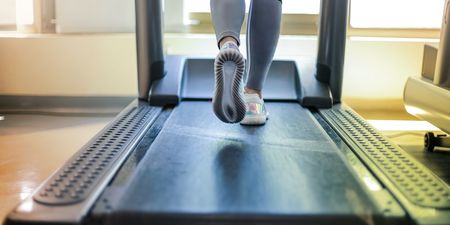 Mother only allows kids watch TV while on a treadmill