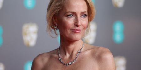 “I don’t care if my breasts reach my belly button”: Gillian Anderson is DONE with bras and tbh we might join her