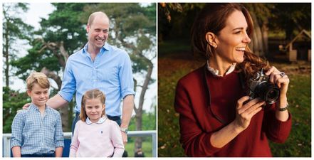 Kate and William just shared a brand new photo of Prince George in honour of this 8th birthday