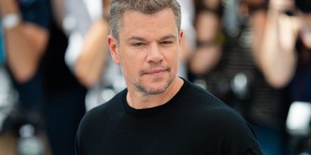 Matt Damon says he’s never called anyone the homophobic slur his daughter made him “retire”