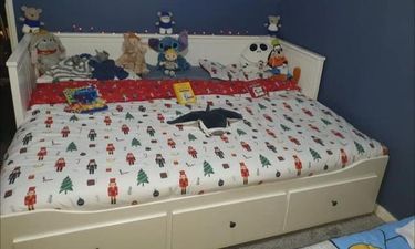 Mother shares clever IKEA bargain bed hack that allows her 3 boys share a room