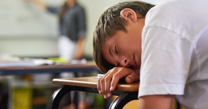 This teacher allows his students to fall asleep in class, for good reason