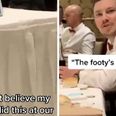 Bride left furious after catching groom watching football at their wedding