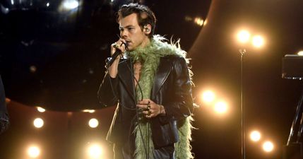Harry Styles pauses gig to help pregnant fan with gender reveal