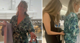 Woman returns to Zara in a jumpsuit after getting stuck trying it on