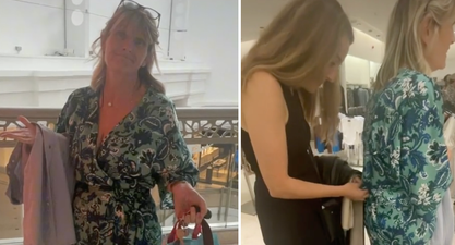 Woman returns to Zara in a jumpsuit after getting stuck trying it on