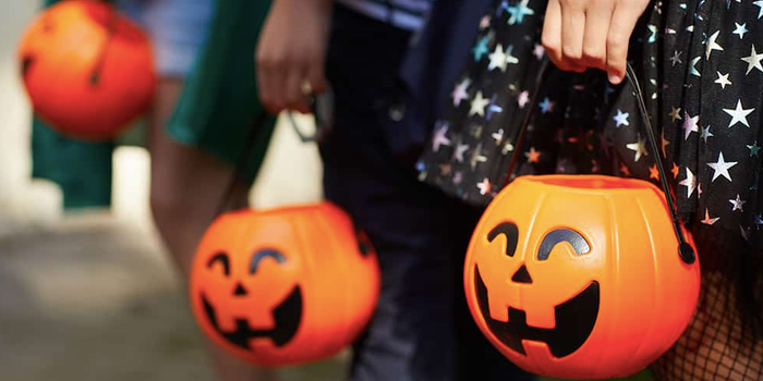 don't go trick or treating with Covid symptoms