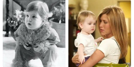 Jennifer Aniston’s baby photo looks exactly like her on screen daughter Emma