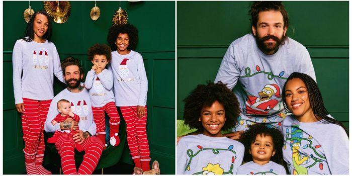 Penneys' new matching family Christmas pyjamas