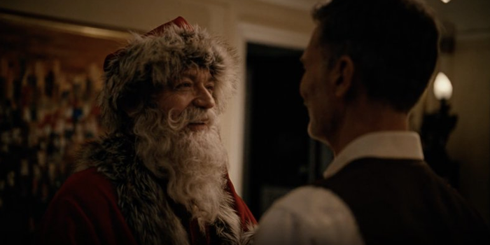 Norwegian Christmas ad with gay Santa