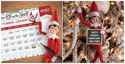 This Elf on the Shelf chart is the answer to our December stress levels