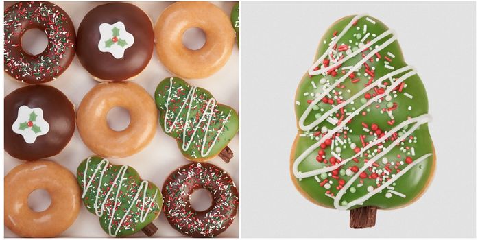 Krispy Kreme's new 'Krispymas' doughnuts