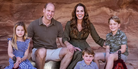The Duke and Duchess of Cambridge just shared never seen before family snap