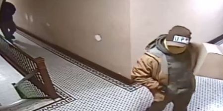 Burglar posing as deliveryman holds grandparents & kids, 6 & 8, at gunpoint