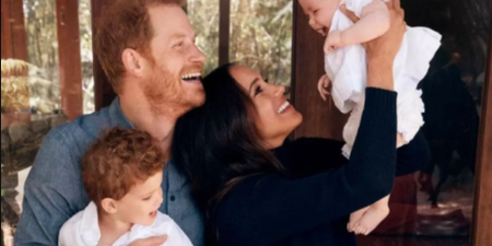 Prince Harry and Meghan Markle share first photo of daughter Lilibet
