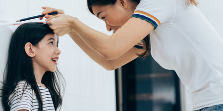 This chart promises to work out your child’s future height pretty accurately