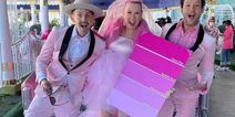A woman has gotten legally married to the colour pink – yes, really