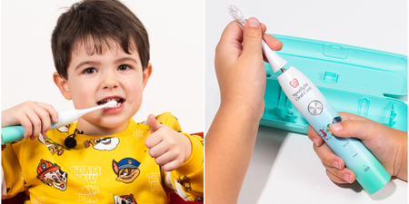 This best-selling electric toothbrush has been redesigned especially for kids