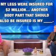 Heidi Klum reveals her legs were insured for $2 million