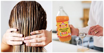 Women are rinsing their hair in apple cider vinegar – and the results are amazing