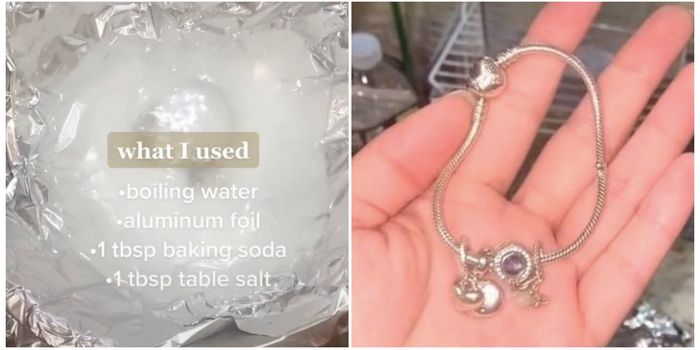 foil hack for cleaning jewellery