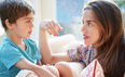 I think I just discovered a really genius way to get my kids to tell me about their day