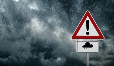 Status Yellow warnings issued for 5 counties ahead of wet and windy weekend