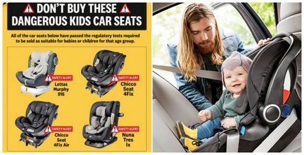 Parents warned not to buy these popular car seats after they failed safety tests