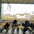 Polish families leave prams at train stations for Ukrainian mothers and children