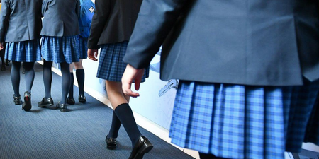 A Dublin secondary school is calling for the right to wear trousers instead of skirts for girls
