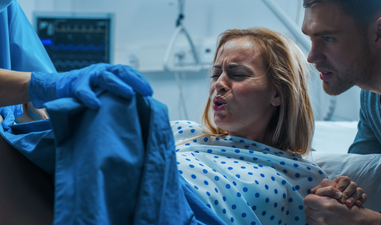 Men should never watch a woman give birth, doctor argues