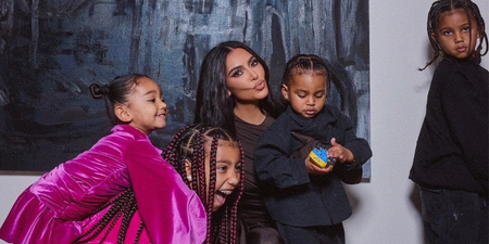 Kim Kardashian says she tries to “take the high road” with Kanye for the sake of their kids