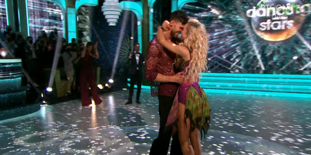 DWTS’s Matthew MacNabb and Laura Nolan confirm they’re dating with on-air kiss