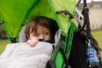 My mum left my child sleeping outside so she could have a coffee