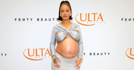 Pregnant Rihanna couldn’t attend the Met Gala – so a marble statue of her came instead