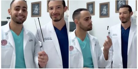 A TikTok-er showed the size of an epidural needle, and yep, it’s huge