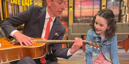 Ryan Tubridy reunited with Toy Show star Saoirse Ruane this week