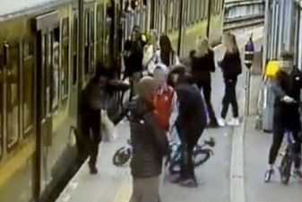 Two teenage boys found guilty of violent disorder at DART  station