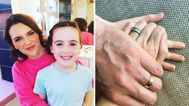 Vicky Phelan lends some support to Saoirse Ruane after surgery
