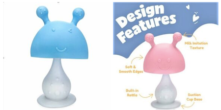 An urgent safety recall has been issued for a popular baby teething toy
