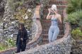 Kim Kardashian slated for letting North wear a corset at Kourtney’s wedding